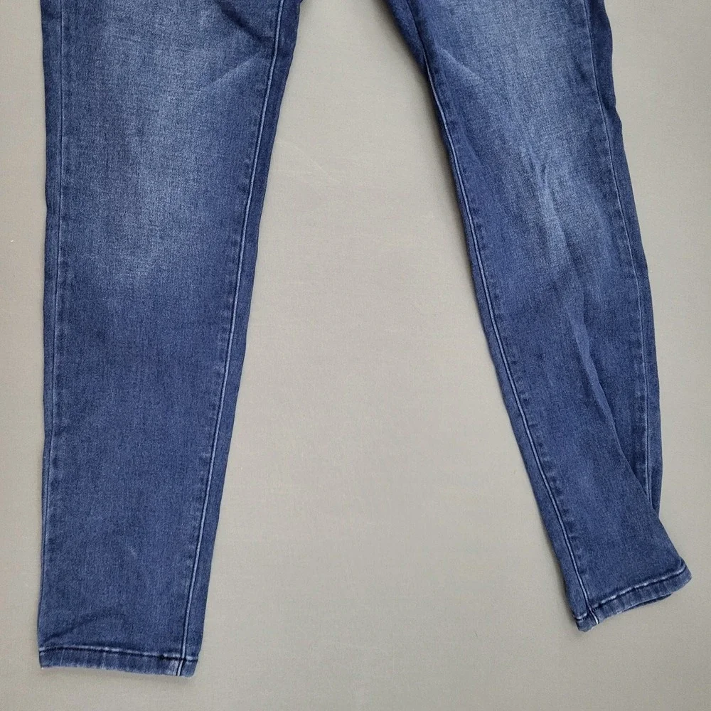 MICHAEL KORS Izzy Skinny Jeans Women Blue Wash Stretch Cotton‎ Blend Size 6